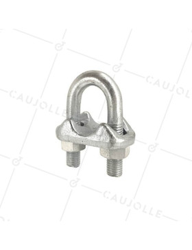FASCETTA IN ACCIAIO PER CAVO DA 20 MM • Caujolle