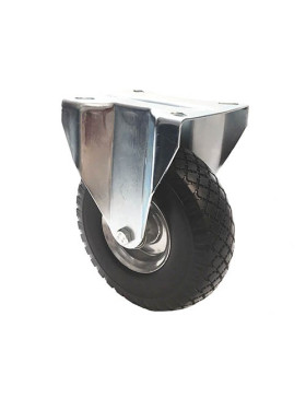 Ruota FISSA INDEFORMABILE SOFFICE TUTTO TERRE DIAMETRO 260 MM CARICO 200KG-S21-1 LAMIERA INC
