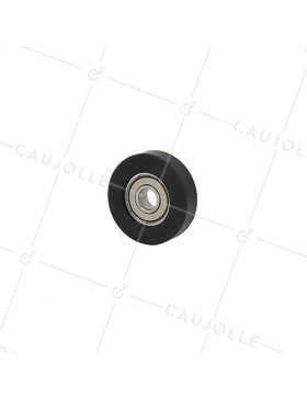 Ruota Ruota PORTA SCORREVOLE DIAMETRO 35 MM ASSE 8 MM CARICO 60 KG • Caujolle