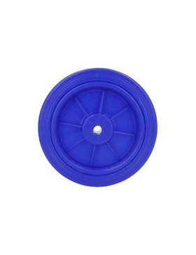 Ruota blu in polipropilene diametro 125mm S2011