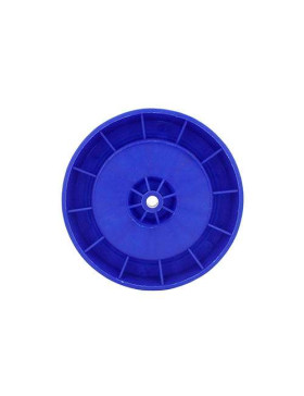 Ruota blu in polipropilene diametro 125mm S2011