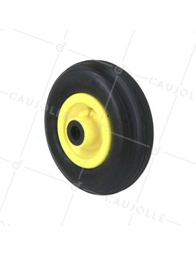 Ruota INCREMABILE DIAMETRO 200 MM CARICO 50KG ASSE 20 MM - S3500R20 • Caujolle