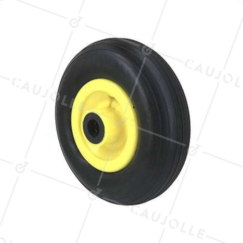 Ruota INCREMABILE DIAMETRO 200 MM CARICO 50KG ASSE 20 MM - S3500R20 • Caujolle