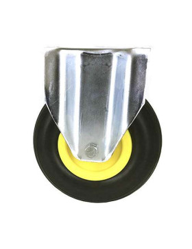 Ruota INDESTRUTTIBILE SOFFICE FISSA PER GRAVEL DIAMETRO 200 MM CARICO 50KG