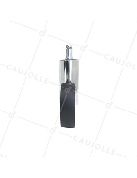 Ruota FUTURISTA CROMATA A Asta liscia DI 11 MM DIAMETRO 65 MM CARICO 30KG - GRAVITY65TLC11