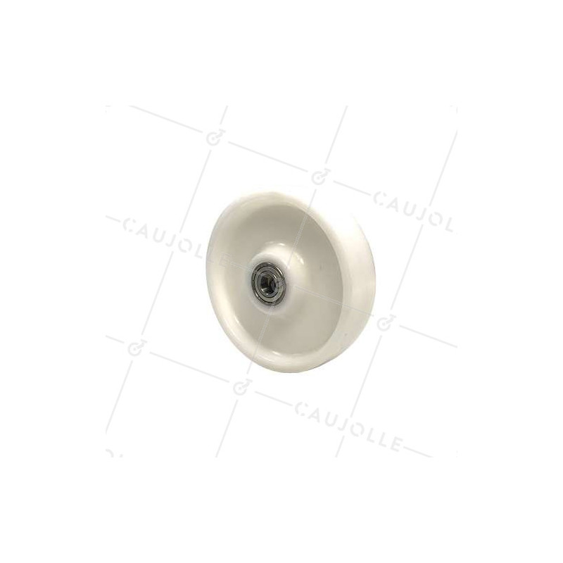 Ruota rinforzata in nylon con cuscinetto a sfere diametro 200mm - s2480