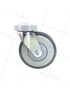 Ruota PER SCALINATA DI CARRELLI IN NYLON DIAMETRO 125 MM CARICO 80 KG - SCALINATA 125 O