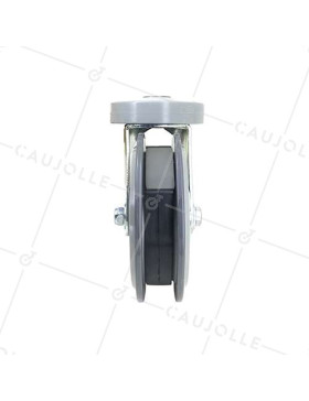 Ruota PER SCALINATA DI CARRELLI IN NYLON DIAMETRO 125 MM CARICO 80 KG - SCALINATA 125 O