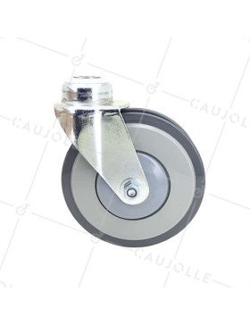 Ruota PER SCALINATA DI CARRELLI IN NYLON DIAMETRO 125 MM CARICO 80 KG - SCALINATA 125 O