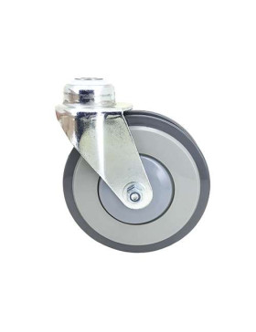 Ruota PER SCALINATA DI CARRELLI IN NYLON DIAMETRO 125 MM CARICO 80 KG - SCALINATA 125 O