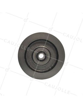 Ruota di carrello in ghisa diametro 150 mm carico 1000 kg