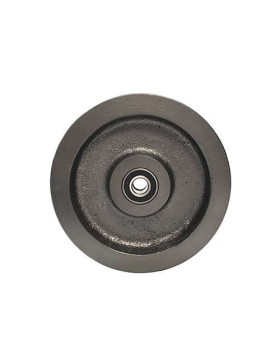Ruota del carrello in ghisa diametro 200 mm carico 1500 kg