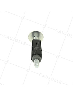 Dado quadrato estensibile per tubo quadrato da 22 mm a 24 mm
