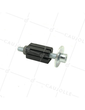DOUILLE DI FISSAGGIO ESPANDIBILE PER TUBO QUADRATO DA 25 MM A 27 MM INTERNO E Ruota CON FORO DA 10 A 12 MM • Caujolle
