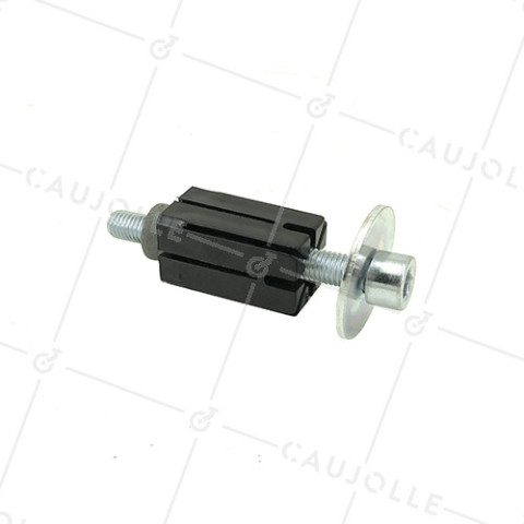 DOUILLE DI FISSAGGIO ESPANDIBILE PER TUBO QUADRATO DA 25 MM A 27 MM INTERNO E Ruota CON FORO DA 10 A 12 MM • Caujolle
