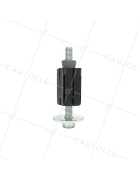 Giunto quadrato estensibile per tubo quadrato da 25 mm a 27 mm