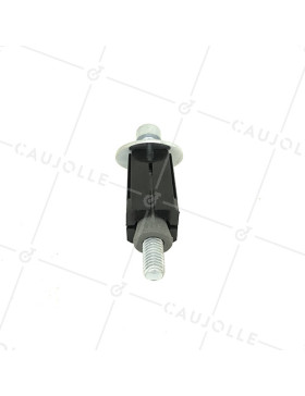 Giunto quadrato estensibile per tubo quadrato da 25 mm a 27 mm