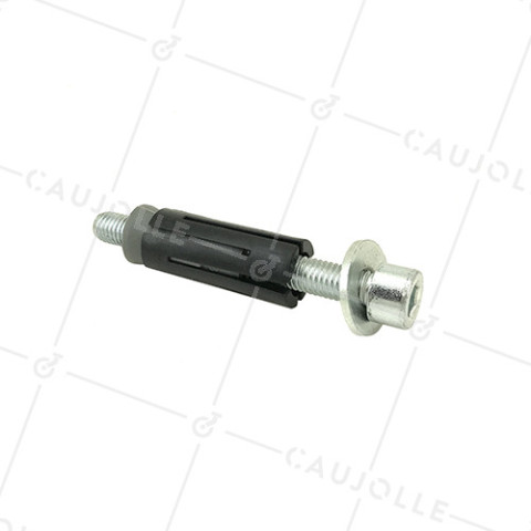 DOUILLE DI FISSAGGIO ESPANDIBILE PER TUBO ROTONDO DA 19 mm a 21.5 mm INTERNO E Ruota A FORO DA 10 a 12 MM • Caujolle
