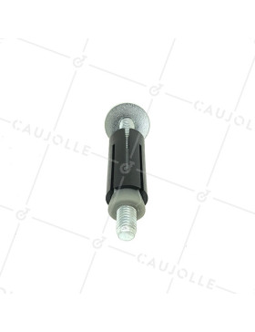 DOUILLE DI FISSAGGIO ESPANSIVA PER TUBO ROTONDO DI 22 mm A 24 mm INTERNO E Ruota A FORO DI 10 A 12 MM