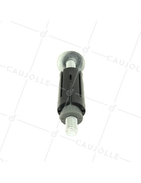 Placca di fissaggio per tubo rotondo da 24 mm a 26 mm