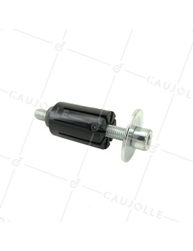 DOUILLE DI FISSAGGIO ESPANSIBILE PER TUBO TONDO DI 30 mm A 32 mm INTERNO E Ruota A FORO DI 10 A 12 MM • Caujolle