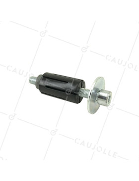 Douille di fissaggio ESPANSIBILE per tubo rotondo da 27 mm a 29 mm interno E Ruota A FORO DI 10 a 12 MM • Caujolle