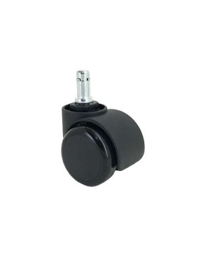 Ruota DI SEDIA D'ARCHITETTO CON FRENATURA AUTOMATICA A CLIP DIAMETRO 50 MM CARICO 50 KG - S49TL11 ARCHI