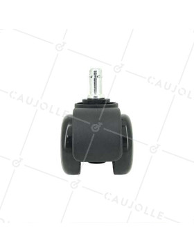 Ruota DI SEDIA D'ARCHITETTO CON FRENATURA AUTOMATICA A CLIP DIAMETRO 50 MM CARICO 50 KG - S49TL11 ARCHI