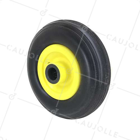 Ruota INCREVABILE DIAMETRO 200 MM CARICO 50 KG ASSE 25 MM - S3500R25 • Caujolle