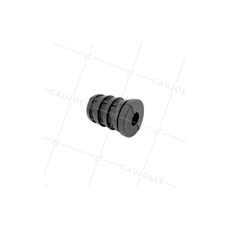 Embout di fissaggio per ruota con foro di fissaggio 10 mm e tubo rotondo 30 mm