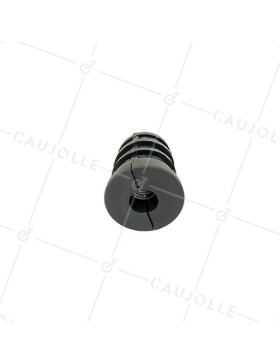 Embout di fissaggio per ruota con foro di fissaggio 10 mm e tubo rotondo 30 mm
