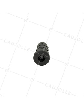 Embout di fissaggio per ruota con foro di fissaggio 8 mm e tubo rotondo 20 mm