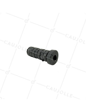 EMBOUT DE FIXATION PER TUBO RONDO DI 18 MM ESTERNO / 15 MM INTERNO PER Ruota CON FORO DI 6 MM • Caujolle