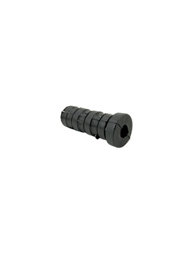 Embout di fissaggio per ruota con foro di fissaggio 6 mm e tubo rotondo 18 mm