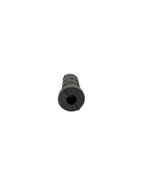 Embout di fissaggio per ruota con foro di fissaggio 6 mm e tubo rotondo 18 mm