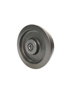 Ruota del carrello in ghisa diametro 200 mm carico 1500 kg
