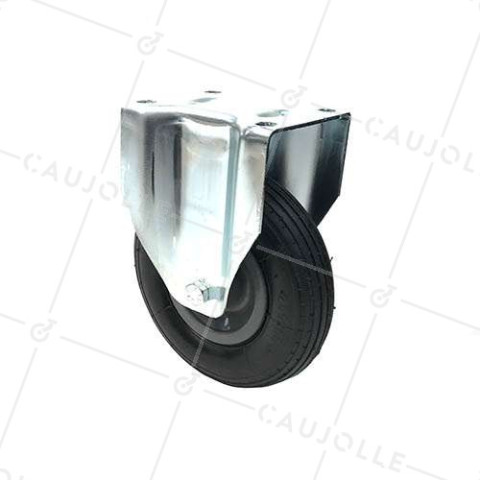 Ruota GONFIABILE FISSO DIAMETRO 200 MM CARICO 30KG • Caujolle
