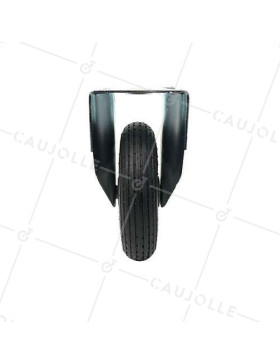 Ruota GONFIABILE FISSO DIAMETRO 200 MM CARICO 30KG