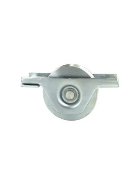 Ruota DI PORTALE INCASSATO DIAMETRO 80 MM PER RAIL TRIANGOLARE UNIVERSALE CARICO 200 KG - MTSPE GV80