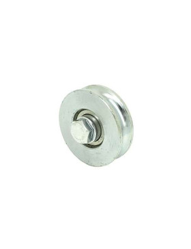 Ruota per portone scorrevole gola tonda diametro 60 mm
