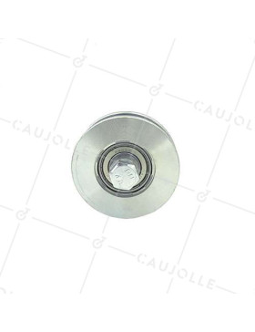 Ruota di portale a gola stretta quadrata diametro 80 mm