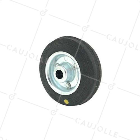 Ruota DI LABORATORIO ANTISTATICO DIAMETRO 100MM CARICO 80KG ASSE 12 MM - S2300 100 ANTISTATIK • Caujolle