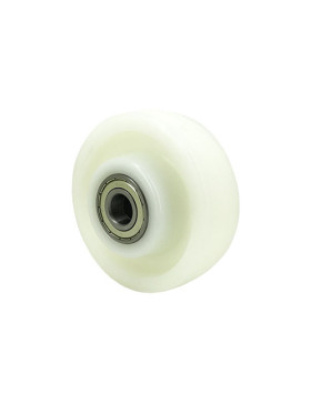 Roue en nylon renforcé diamètre 125mm avec roulement à billes