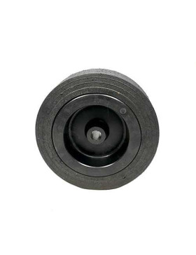 Roue large en caoutchouc avec jante plastique lisse diamètre 250mm