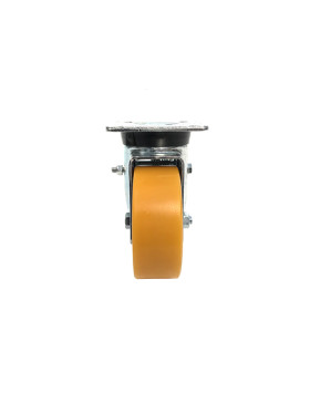 e à frein en polyuréthane diamètre 100 mm - S74AR AF