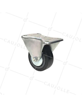 Ruota FISSA DI MANUTENZIONE CLASSICA RINFORZATA DIAMETRO 100 MM CARICO 125 KG - S7C 100R • Caujolle