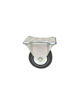 Roulette de manutention fixe avec galet renforcé diamètre 100mm