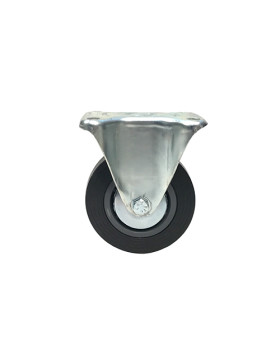 Roulette de manutention fixe avec galet renforcé diamètre 125mm