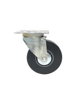 ROULETTE PIVOTANTE DE MANUTENTION LARGE DIAMÈTRE 150 MM CHARGE 130 KG - S2C 150R