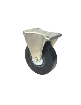 Roulette de manutention fixe avec galet renforcé diamètre 150mm